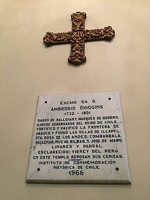Placa Ambrosio OHiggins