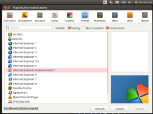 PlayOnLinux-Screenshot