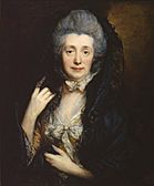 Portrait of Margaret Gainsborough - Thomas Gainsborough