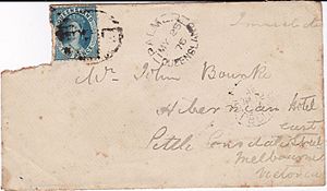 Queensland letter 1875 Palmerville