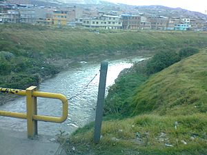 Río en Btá Localida Tunjuelito
