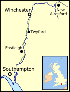 River Itchen map.png