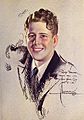 Rudy Vallee by Rolf Armstrong