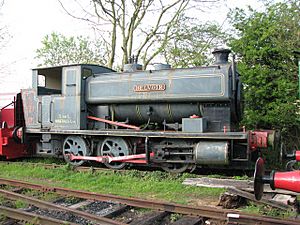 Rutland Railway Museum, locomotive "Belvoir" - geograph.org.uk - 1412543