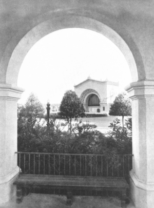 San Diego Fair Organ pavilion 1916