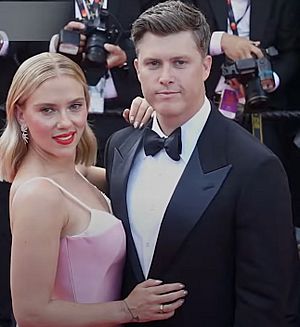 Scarlett Johansson & Colin Jost Cannes 2023