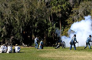 Seminole War Reenactors - Hillsborough River State Park