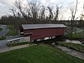 Shearer's Covered Bridge from the air-3