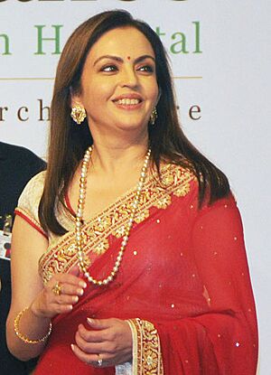 Smt. Nita Ambani on 25 October 2014.jpg