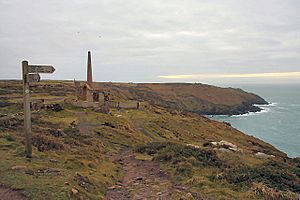South West Coast Path at Botallack - geograph.org.uk - 655093