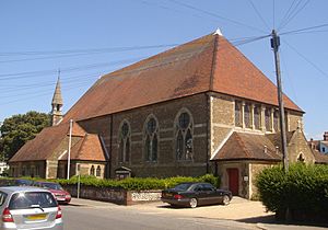 St George's Church, Worthing (from SW).jpg