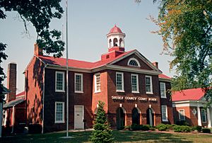 Sussex County Courthouse (Built 1828), Sussex, Virginia