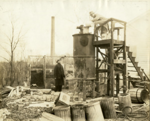 THC 2003.902.116 Charging the Experimental Blast Furnace