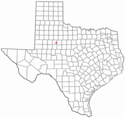 Location of Hermleigh, Texas