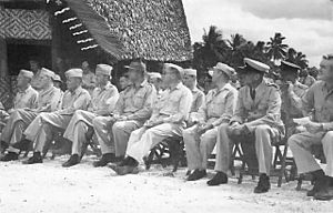 The High Command Assembled on Guadalcanal in 1943