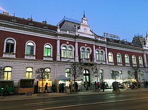 The Postal office in Zemun, Serbia