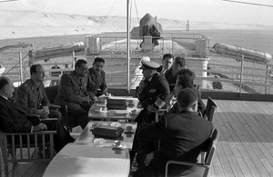 Tito-Nasser Meeting on Galeb (2)