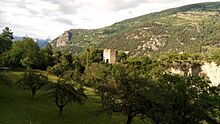 Tour Tavelli Vex en Valais