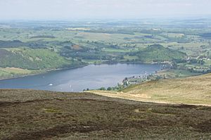 Ullswater and Pooley Bridge from Arthur's Pike