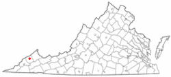 Location of Clinchco, Virginia