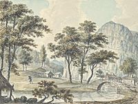 View from the Loggerheads, 1796