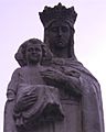Virgin Mary Penrhys Closeup