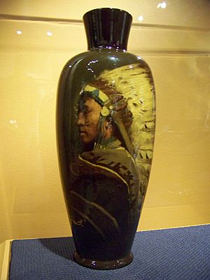 WLA brooklynmuseum Grace Young Vase Chief Shavehead ca 1899