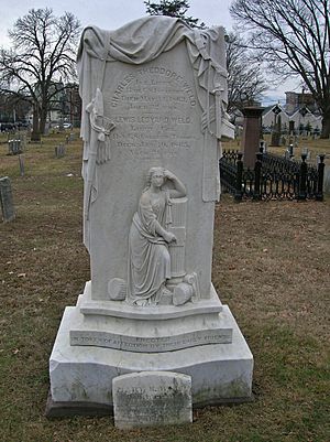 Weld Monument, Old North Cemetery, Hartford, CT - February 2016