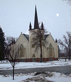 The Wellsville Tabernacle, an early Latter-day Saint meetinghouse
