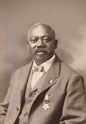 William Harvey Carney by James E Reed - Restoration