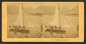 Yachting at Leadville, Col, by Kilburn Brothers