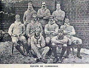 Équipe de Cambridge en 1890