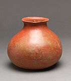 붉은간토기 청동기 시대 후기-赤色磨硏土器 靑銅器後期-Jar MET DP23087