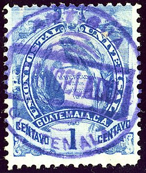 1887 Guatemala 1C Yv44