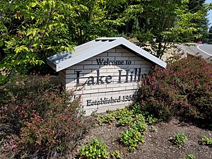 2018 Lake Hills sign