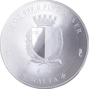 2021 €10 Melita bullion coin obverse.png