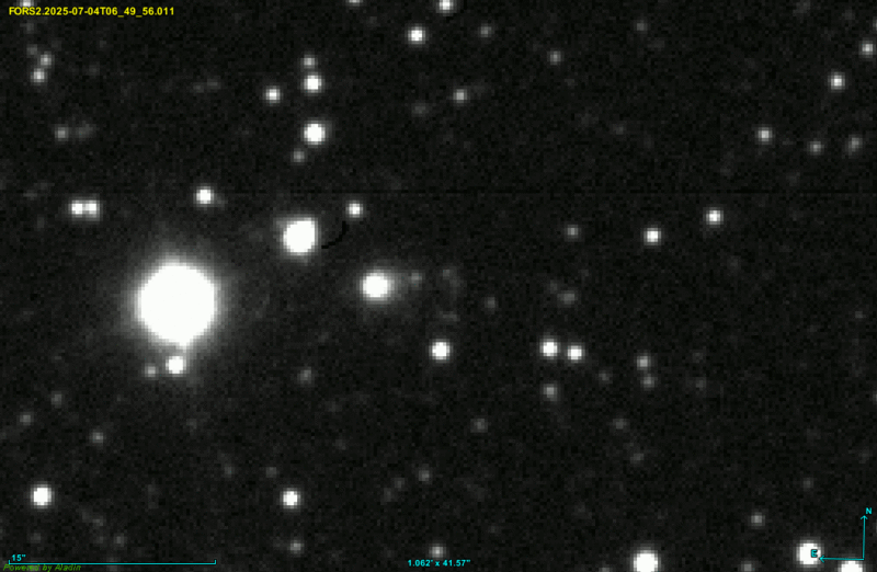 3I-ATLAS VLT 2025-07-04