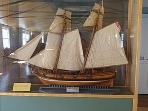 A model of HMS Nancy, an important vessel during the War of 1812, 2015 09 10 - panoramio