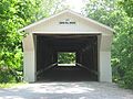Adams Mill Covered Bridge, northern portal