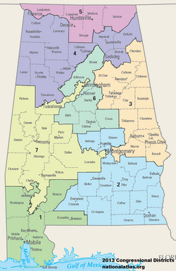 Alabama Congressional Districts, 113th Congress