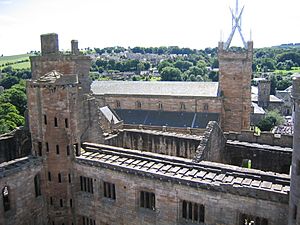 Am linlithgow palace church and town