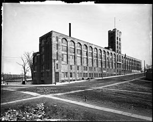 American Bank Note Printing Plant Exterior 1911