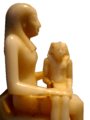 AnkhnesmeryreII-and-Son-PepiII-SideView BrooklynMuseum