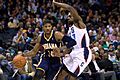 Anthony Tolliver defending Paul George