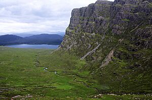 Applecross, Bealach na Ba towards Loch Kishorn. - panoramio