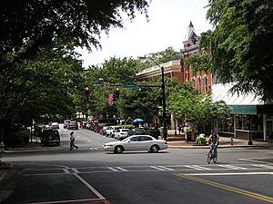Athens, Georgia - Clayton Street Intersection