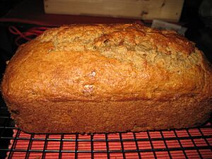Banana bread loaf, October 2008