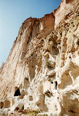 Bandelier-Pockmarked Cliff