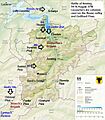Battle of Amsteg 1799 Map
