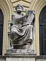 Bayerische Staatsbibliothek Statue des Homer Muenchen-2